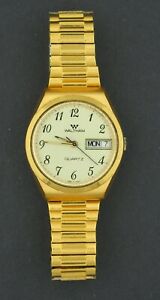 【送料無料】腕時計　ゴールデンウォルサムクォーツウォッチused golden waltham quartz watch｜hokushin 14,386円