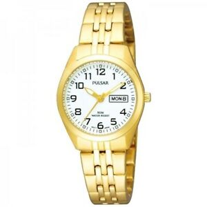 【送料無料】腕時計 パルサーレディースゴールドメッキウォッチpulsar ladies gold plated watch pn8002x1 pnp