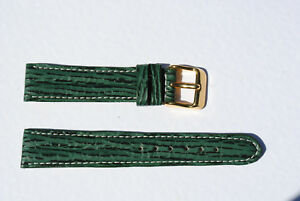 【送料無料】腕時計 ブレスレットモントレレクインヴェリタブルクチュールブランシュダブルジョンクbracelet montre requin veritable vert couture blanche double joncs 20mm|hokushin