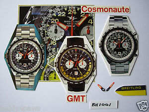 【送料無料】腕時計　ハンズスペシャルカルクロノマティッチブライトリングクロノグラフhandsspecial cal14 chronomatic cosmonaute amp; gmt 1970s breitling chronograph