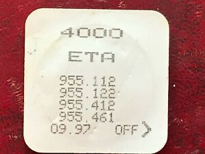 【送料無料】腕時計　サーキットeta 955112122412461 pn 4000 circuit nos
