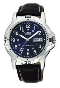 【送料無料】腕時計　ロラスゲンツレザーストラップウォッチlorus gents leather strap watch rxn51bx9lnp