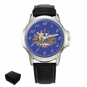 【送料無料】腕時計　オーストラリアコートオブアームズメンズaustralia coat of arms gents mens wrist watch birthday best gift engraving