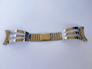 【送料無料】腕時計 ブレスレットアシエモントルヴィンテージタイプゲッツブールbracelet acier montre vintage nos 30mm type gainsbourg