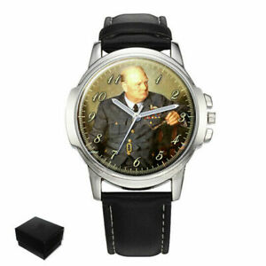 【送料無料】腕時計　サーウィンストンチャーチルジェンツメンズエングレービングsir winston churchill gents mens wrist watch birthday gift engraving