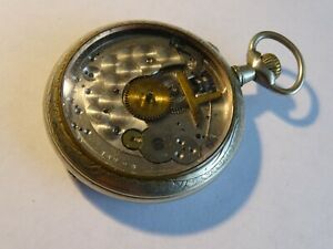 【送料無料】腕時計　ヴィンテージモントルグーセットアルジャンタンvintage montre gousset argentan