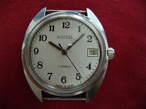 【送料無料】腕時計　アネスモントルルッセソビエトイクmontre russe sovietique wostok des annees 80