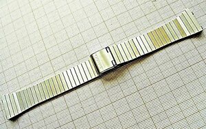 【送料無料】腕時計　ブレスレットモントレストラップタイプメイロンアンシアンbracelet acier inox 20 ,5 mm montre rado strap type maillon,ancien 80s