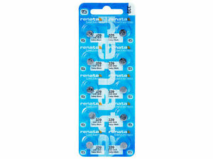 【送料無料】腕時計　×レナータピラバタオロロギフリー10 x renata 339 pila batteria orologio mercury free silver oxide sr614sw 155v