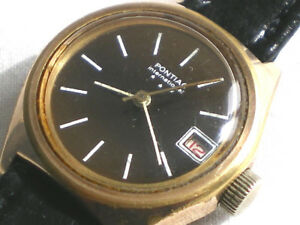 【送料無料】腕時計　アンシエンヌモントルメカニークダメポンティアックancienne montre mecanique pour dame pontiac