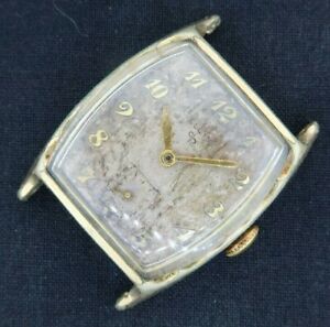 【送料無料】腕時計　ヴィンテージエルギンジュエルマニュアルアールデコベゼルvintage 683 elgin 17 jewel manual wind mens wristwatch art deco 10k rgp bezel