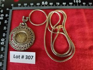 【送料無料】腕時計　ジュネーブスイスワーキングペンダントウォッチロットgeneva swiss made working pendant watch lot 307