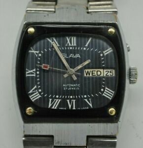 【送料無料】腕時計　ヴィンテージスラバアマティックサービスvintage ussr wristwatch slava automatic serviced 1144