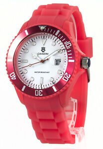 【送料無料】腕時計　カヴァディーニサマーウォッチサーモンカラーニューシリーズベゼルcavadini sommer uhr lachs farbe neue serie drehbare lunette 45mm neu