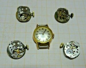 【送料無料】腕時計　ドクササイマセルティナバストラーロットbastler lot mit 5 alteren,defekten werken fur doxa,cyma,bwc,certina dau