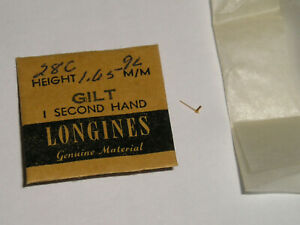 【送料無料】腕時計　ロンジンハンドゴールドトーンlongines 9l second hand , height 165mm , gold tone