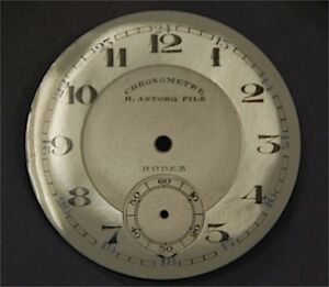 【送料無料】腕時計 カドランフォンドモントルグーセットアンシエンロデーズクロノメトルcadran fond de montre a gousset email emaille ancien rodez chronometre 56