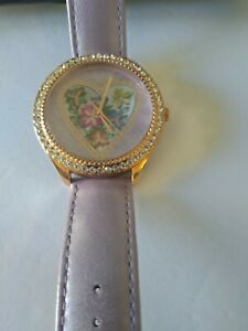 【送料無料】腕時計　ローズゴールドトーンパープルレザーストラップguess womens u0908l1 rose goldtone purple leather strap watch