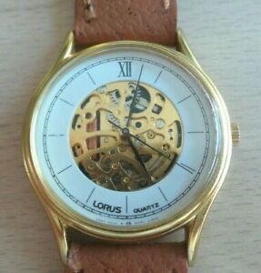 【送料無料】腕時計　クォーツモントルブレスレットフェムアネlorus quartz vintage montre bracelet femme annee 1980