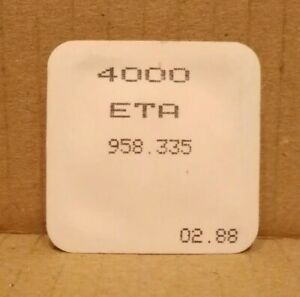 【送料無料】腕時計　サーキットブリスターcircuito circuit esa eta 4000 ref 958335 nos blister