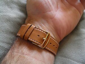【送料無料】腕時計　ブレスレットヴォーテーブルマロンゴールドクチュールブランシュ18 mm resistant bracelet veau veritable marron gold couture blanche