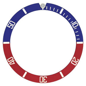 【送料無料】腕時計　ベゼルreplacement bezel insert pespsi bluered for watch 3650mm x 3040mm