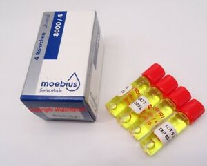 【送料無料】腕時計　プロフェッショナルサービスナチュラルバイアルオイルスイスwatch oil swiss made for professional service moebius 8000 natural 4 vials