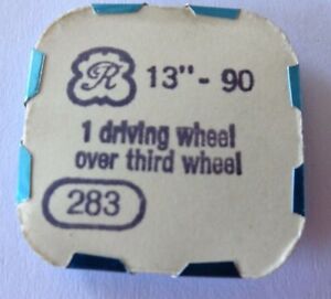 【送料無料】腕時計　ヴィンテージヴァルジューvintage valjoux 90 watch part movement driving wheel 283
