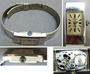 【送料無料】腕時計　モントレフェムメカニークプレシジョンヴァーズウォッチmontre femme mecanique rec precision vers 1970 watch