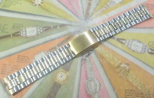 【送料無料】腕時計　ゲンツステンレストーンエンドブレスレットminty 1960s70s drema gents 10k ygf amp; stainless 2tone 175mm ends bracelet ww