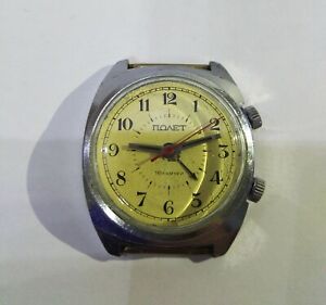 【送料無料】腕時計　ソソポリオットポレットussr soviet wrist watches polyot polet 18 jewels