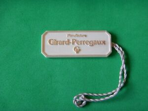 【送料無料】腕時計　ラベルティケドヴィトリンジラーペルゴオアベックサフィセルlabel etiquette de vitrine girardperregaux avec sa ficelle