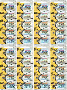 【送料無料】腕時計　マクセルバッテリーmaxell 317 sr516sw d317 v317 gp317 sr516 battery 0 mercury 40 pc