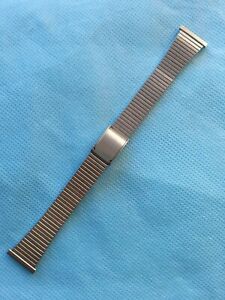 【送料無料】腕時計　ブレスレットブラッチャールステンレスオロロギオヴィンテージbracelet bracciale stainless steel 16 mm l 16 cm nos orologiowatch vintage 70