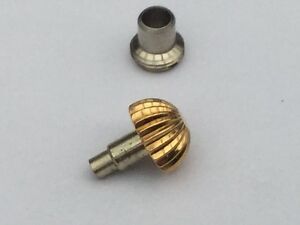 【送料無料】腕時計　スクリュークラウンタイプブライトリングメッキミクロンリストscrewcrown type breitling gold plated 3 micron nos see list dimensions 4