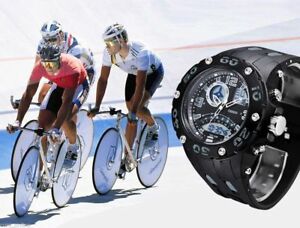 【送料無料】腕時計　オロロギオーセンウオモラガッツォドッピオオラリオクロノスヴェリアorologio ohsen ad2801 uomo ragazzo doppio orario chrono sveglia water resistant