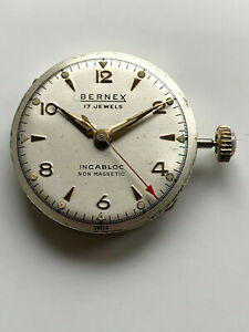 【送料無料】腕時計　ワーキングベルネックススイスexcellent perfect working bernex 17j swiss made watch movement