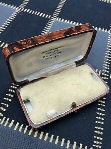 【送料無料】腕時計　ブレスレットケースボックスアンティークwrist watch bracelet case box antique 1940s 1246j