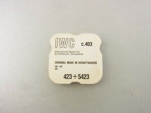 【送料無料】腕時計　オリジナルスペアパーツムーブメントキャリバーカルムーブメントパーツoriginal iwc ersatzteil uhrwerk kaliber cal 403 movement part 423 5423 nos