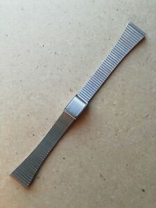 【送料無料】腕時計　ブレスレットステンレスブラッチャレアチャイオアンサビンテージbracelet stainless steel bracciale acciaio ansa 14 mm 16 cm vintage 70 nos