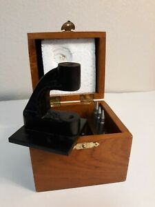 【送料無料】腕時計　ビンテージアンビルステイクセットツールキットvintage watchmakers anvil and staking set tool kit in box in nice wooden box