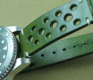 【送料無料】腕時計　イタリアクロノウォッチストラップアーティジャーナーレレーシングデザインメイドwatch strap artigianale racing designmade in italy compatible chrono watches