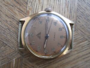 【送料無料】腕時計　ヴィンテージゴールドメッキマニュアルウォッチフェルサvintage goldplated orano manual watch cal felsa 465 for parts