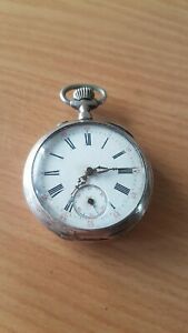 【送料無料】腕時計　モントレグーセットアルヘンティンポインオンフォンティオンリレルデスクリプトmontre gousset argentfin poincon fonctionne lire le descriptif