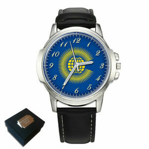 【送料無料】腕時計　コモンウェルスフラッグthe commonwealth flag gents mens wrist watch gift engraving