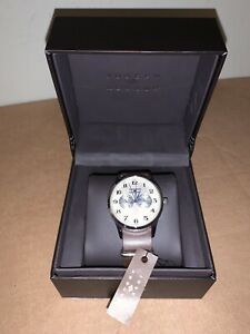 【送料無料】腕時計　インボックスジョセフアブードレザーシルバーフィールドウォッチ in box joseph abboud leather and silver field watch