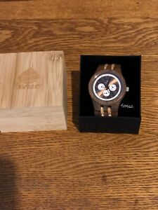 【送料無料】腕時計　メンズバーノンmen’s tense vernon wooden watch