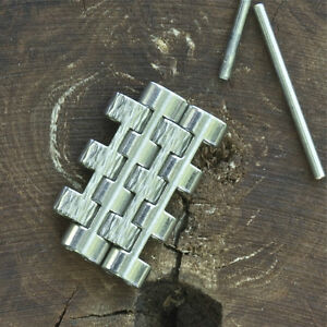 【送料無料】腕時計　ヴィンテージブレスレットノヴァヴィットリンクスチールリンク2 steel links for vintage nsa watch bracelet polished amp; bark nos novavit links｜hokushin