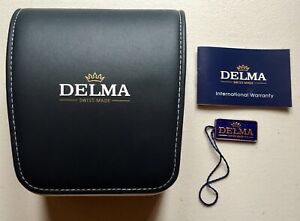 【送料無料】腕時計　デルマラグジュアリーウォッチボックスタグdelma luxury watch box amp; certificate amp; tag only very good