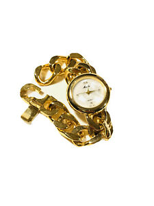 【貨物輸送無料】ウオッチ ヴィンテージムーランパールリンクブレスレットvintage moulin women’s mother of pearl link bracelet wrist watch nos1746m